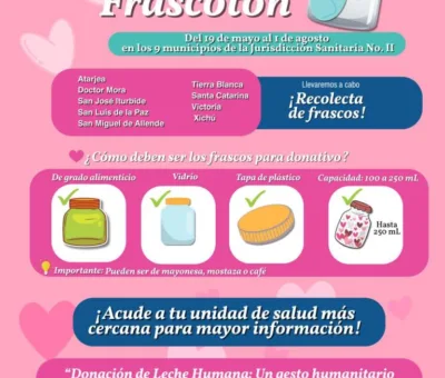 SSG presenta el primer Frascotón para nueve municipios de la región noreste