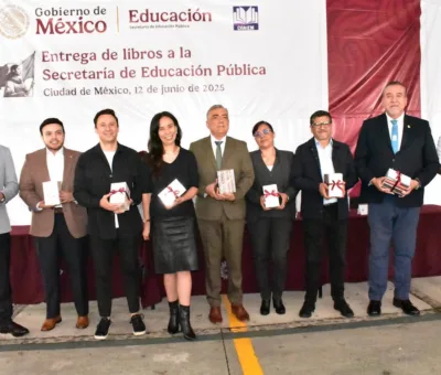 La CANIEM entrega más de 13 mil libros a la Secretaría de Educación Pública para fomentar la lectura entre jóvenes