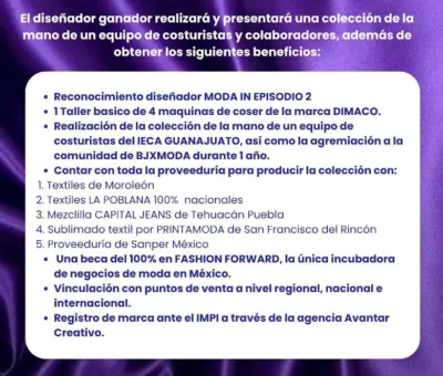 Últimos días para registrarte a Moda In y capacitarte en moda