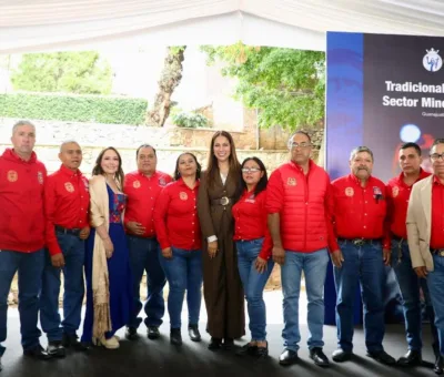 La Gobernadora Libia Dennise refrenda compromiso con el sector minero de Guanajuato