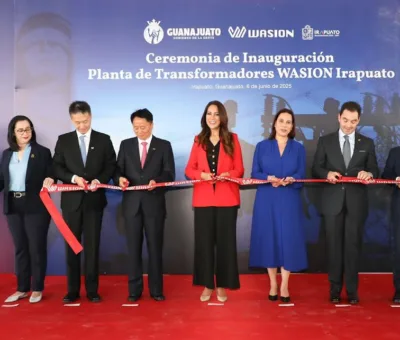 Inaugura Gobernadora planta de transformadores Wasion MX en Irapuato