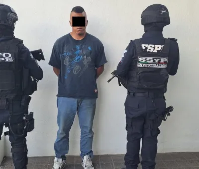 Captura Secretaría de Seguridad y Paz en operativo conjunto a presunto generador de violencia y objetivo prioritario en Valle de Santiago 