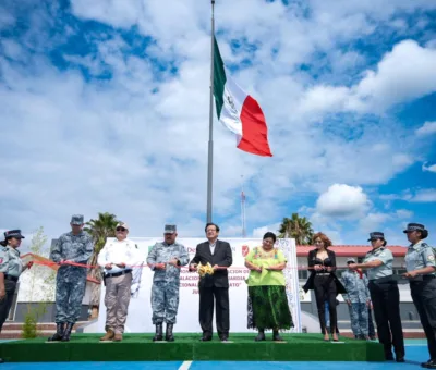 Inauguran compañía de la Guardia Nacional en San Juan de la Vega
