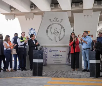 ENTREGAN DE MANERA FORMAL EL PUENTE DE CONSTITUYENTES