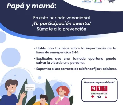 SSCM IRAPUATO EXHORTA A EVITAR LLAMADAS FALSAS O DE BROMA AL 9-1-1; HABRÁ SANCIONES