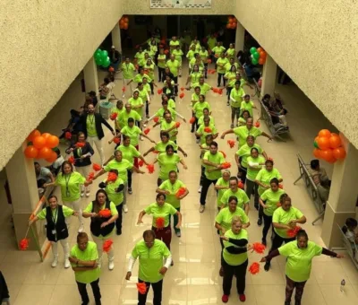 Dan Pasos por la Salud en UMF No. 53 del IMSS Guanajuato para adquirir hábitos saludables y mejorar calidad de vida