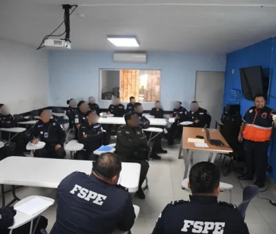 Capacitan a personal de FSPE en el Sistema de Comando de Incidentes para mejorar la coordinación interinstitucional