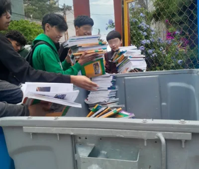 SAN MIGUEL DE ALLENDE FORTALECE CULTURA AMBIENTAL CON CAMPAÑA DE RECOLECCIÓN DE LIBROS Y LIBRETAS EN DESUSO