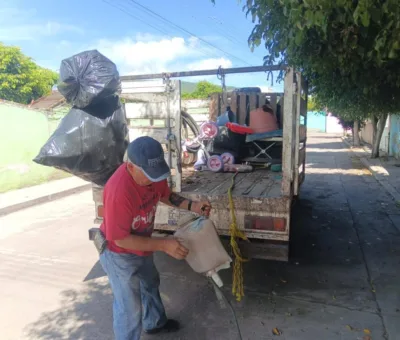 SSG realizó en Jaral del Progreso la recolección de 15 toneladas de cacharros en combate al dengue