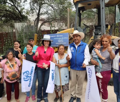 Arrancan pavimentaciones intensivas del paquete económico 2025