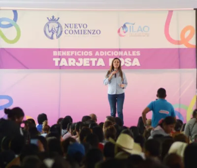 Presentan los beneficios adicionales de la Tarjeta Rosa en Silao