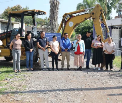 Concluye el proceso de arranque de 5 pavimentaciones en colonias y comunidades de Purísima del Rincón