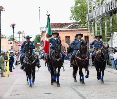 Guanajuato celebra el 215 Aniversario de la Independencia con desfile cívico-militar en Dolores Hidalgo