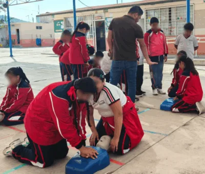 SSG difunde la cultura de la prevención en estudiantes del municipio de Valle de Santiago