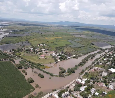 Gobierno Municipal atiende afectaciones por lluvias en comunidades de Manuel Doblado