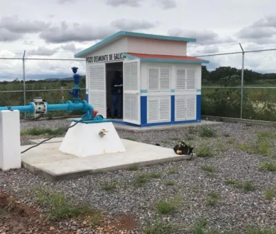 Obras de agua potable para Ocampo