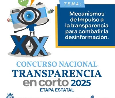 Dan a conocer ganadores de la etapa estatal del concurso “Transparencia en Corto”