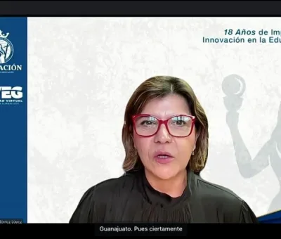 Rectora General de la UG participa en panel sobre educación virtual
