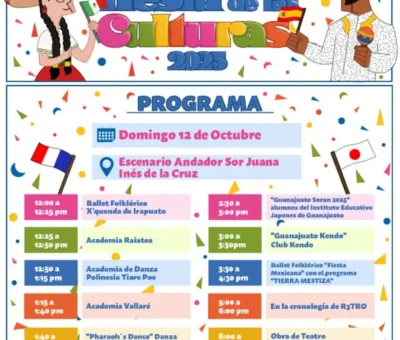 Irapuato se alista para la Fiesta de la Culturas 2025