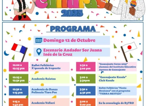 Irapuato se alista para la Fiesta de la Culturas 2025