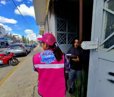 Avanza #SilaoLateLimpio en su ruta de concientización; piden no dejar basura en el camellón de Baillères
