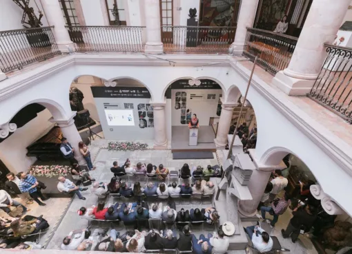 Inaugura Libia Dennise Programa de Artes Visuales de la Edición 53 del Festival Internacional Cervantino