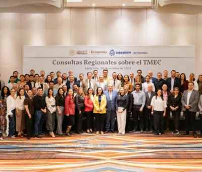 Fortalece Guanajuato sectores estratégicos en consulta regional del TMEC