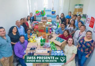 Se solidariza IMSS Guanajuato y envía 10 toneladas en productos a estados afectados por fenómenos naturales