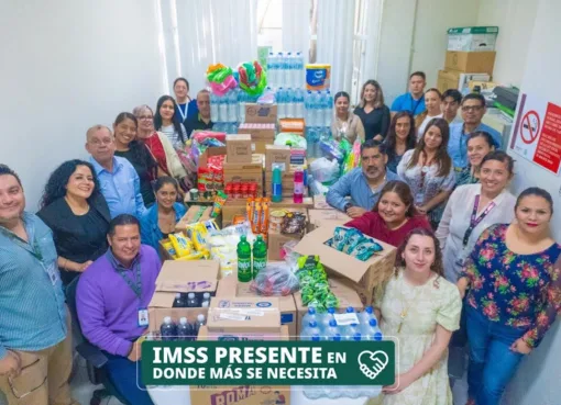 Se solidariza IMSS Guanajuato y envía 10 toneladas en productos a estados afectados por fenómenos naturales