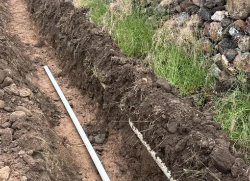 Construyen obras de agua y drenaje para beneficiar la gente de comunidades de Tierra Blanca