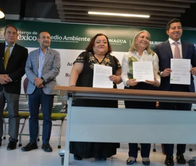 Coordinan acciones por el cuidado del medio ambiente y la conservación del agua
