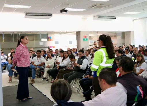 DESTACA LORENA ALFARO PROGRAMAS DE LA ADMINISTRACIÓN CON TRABAJADORES MUNICIPALES