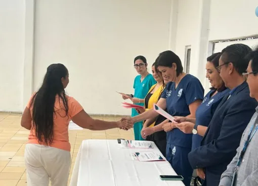 SSG entregó reacreditación en salud del Grupo de Ayuda Mutua en la comunidad de Santa Rita en León