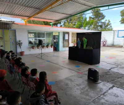 PAOT inicia programa de teatro guiñol para Eco Exploradores