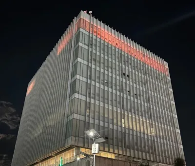 SSG promueve la iluminación de color rosa del Edificio de Gobierno del municipio de León