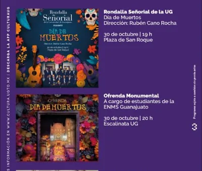 Llega el festival “Día de Muertos UG, Tradición con vida” con diferentes actividades culturales y artísticas