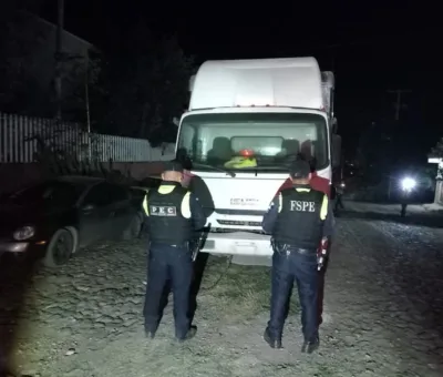 Asegura Policía Estatal de Caminos 11 unidades de carga en León; varias tenían reporte de robo