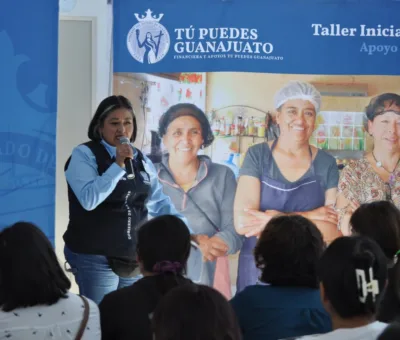 Acerca Tú Puedes Guanajuato el apoyo “Creemos en ti” a más municipios del estado.