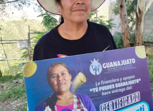 Entrega Tú Puedes Guanajuato el apoyo “Creemos en ti” en municipios de la Sierra Gorda de Guanajuato.