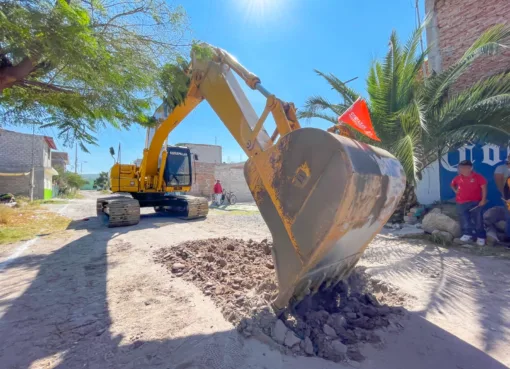 ARRANCA OBRA EN LA CALLE REPÚBLICA DE ARGENTINA EN LA COLONIA PANAMERICANA