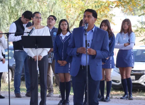 Arranca construcción de estacionamiento para motocicletas en CECyTE Purísima I