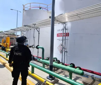 Realizan FSPE y fuerzas federales el mayor aseguramiento de hidrocarburos registrado en Guanajuato en un solo evento