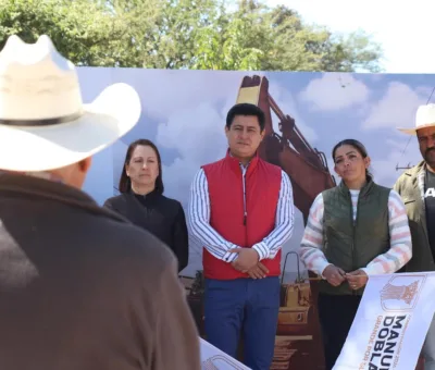 Arrancan Obras en La Ladera-La Venta y Calzada de la Merced en Manuel Doblado