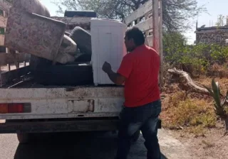 SSG emprende jornada de descacharrización en Jaral del Progreso