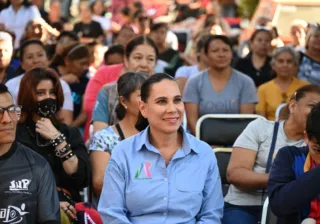 LORENA ALFARO REAFIRMA SU COMPROMISO CON VECINOS DE LA COLONIA MIGUEL HIDALGO   