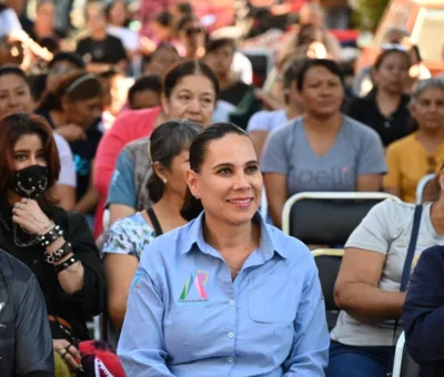 LORENA ALFARO REAFIRMA SU COMPROMISO CON VECINOS DE LA COLONIA MIGUEL HIDALGO   