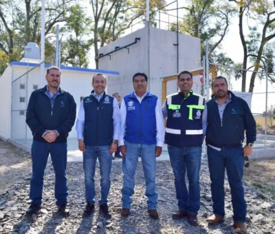 Entregan obras hidráulicas  en Purísima del Rincón