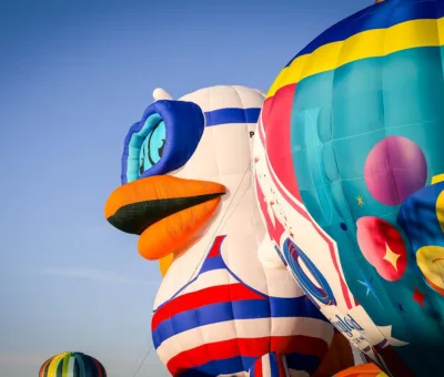 Disfrutan miles de familias del Viernes de la Gente en el Festival Internacional del Globo de León