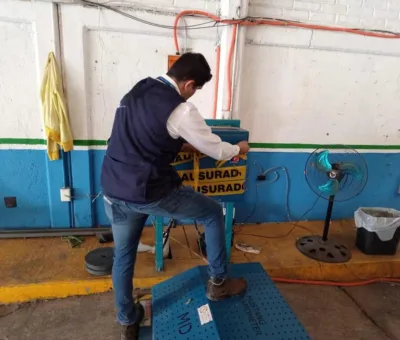 Clausura PAOT Centro de Verificación Vehicular en el municipio de Irapuato
