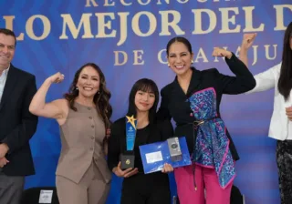 Reconoce Gobernadora a lo mejor del deporte de Guanajuato  
